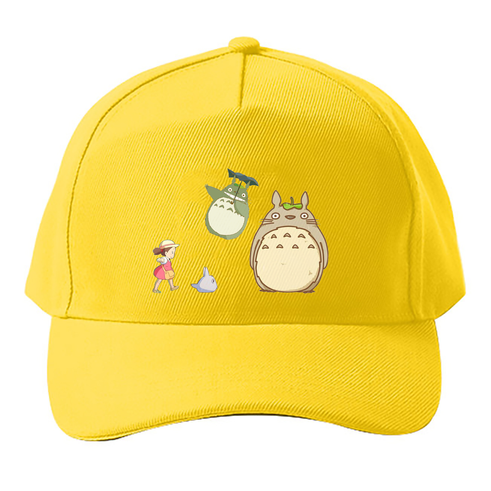（画像用） となりのトトロ 草壁メイ 草壁サツキ My Neighbor Totoro Satsuki Kusakabe Mei Kusakabe ベースボールキャップ 綿100％ 男女兼用 帽子 スポーツ